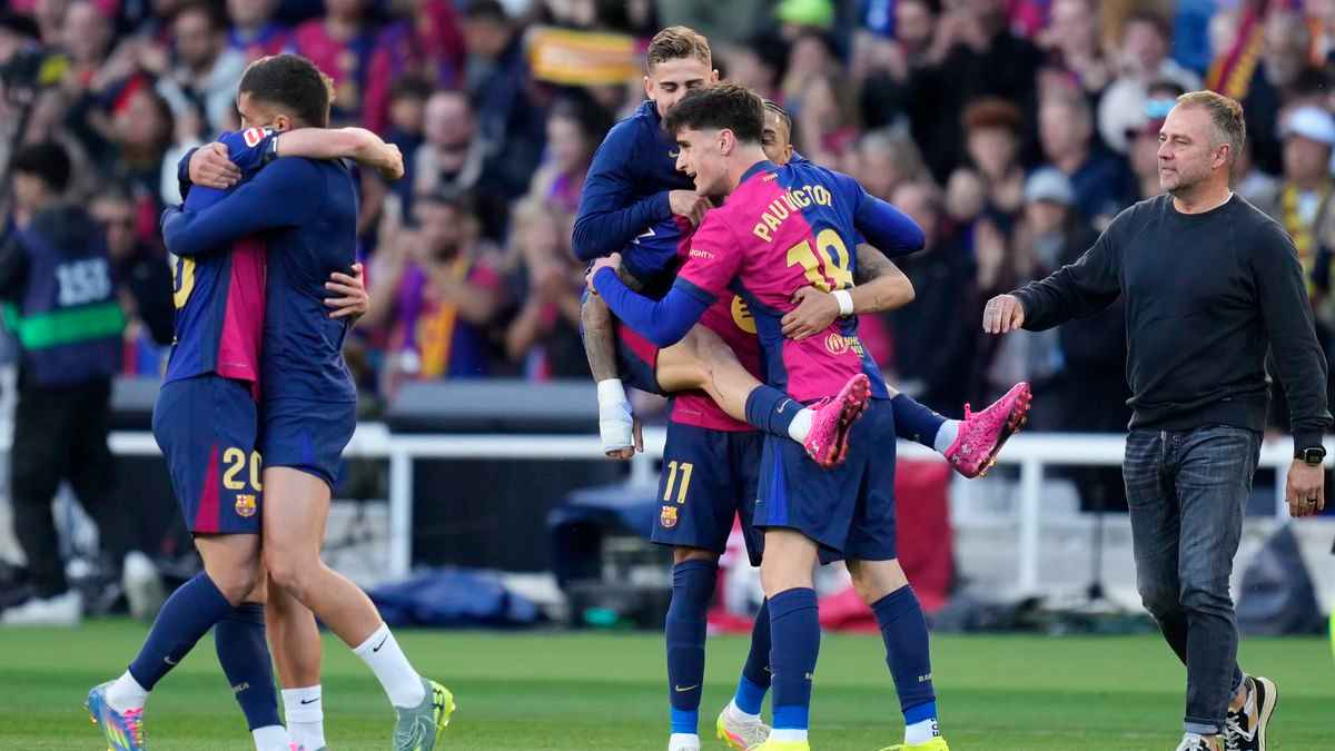 ৩-১ গোলে পিছিয়ে থেকেও দুর্দান্ত জয় বার্সার